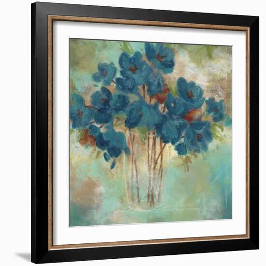 Contemporary Blooms 1-Sandra Smith-Framed Premium Giclee Print