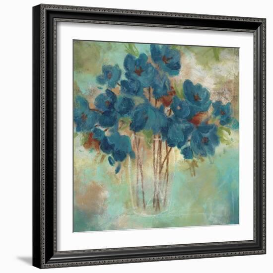 Contemporary Blooms 1-Sandra Smith-Framed Art Print