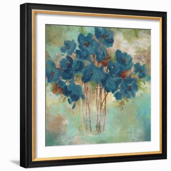 Contemporary Blooms 1-Sandra Smith-Framed Art Print