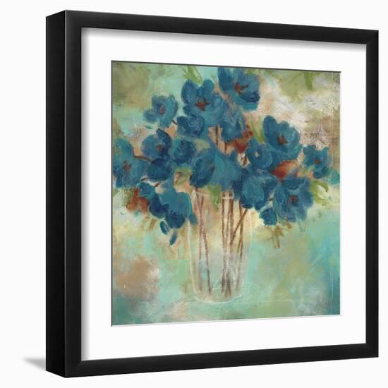 Contemporary Blooms 1-Sandra Smith-Framed Art Print