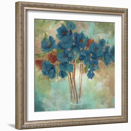 Contemporary Blooms 2-Sandra Smith-Framed Art Print