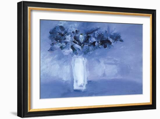 Contemporary Blues-Richard Akerman-Framed Giclee Print