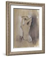 Contemporary Draped Figure I-Ethan Harper-Framed Art Print