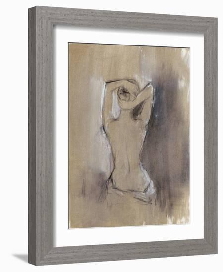 Contemporary Draped Figure I-Ethan Harper-Framed Art Print