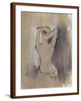 Contemporary Draped Figure I-Ethan Harper-Framed Art Print