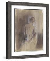 Contemporary Draped Figure II-Ethan Harper-Framed Art Print