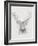 Contemporary Elk Sketch I-null-Framed Art Print