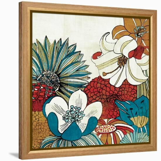 Contemporary Garden II-Mo Mullan-Framed Stretched Canvas