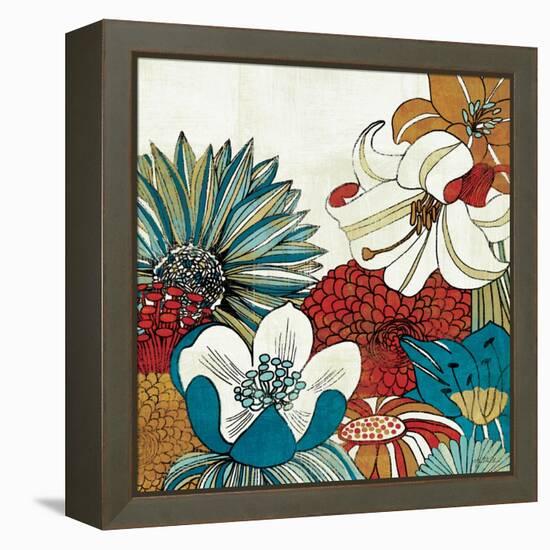 Contemporary Garden II-Mo Mullan-Framed Stretched Canvas