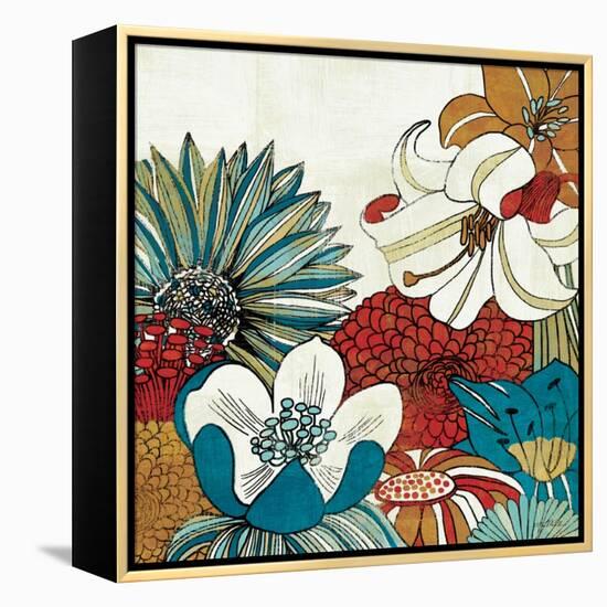 Contemporary Garden II-Mo Mullan-Framed Stretched Canvas