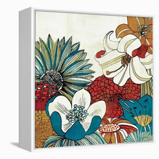 Contemporary Garden II-Mo Mullan-Framed Stretched Canvas