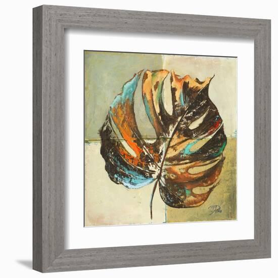 Contemporary Leaves I-Patricia Pinto-Framed Art Print