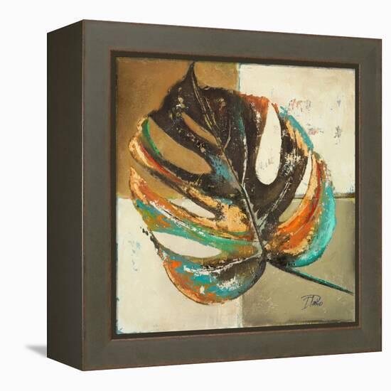 Contemporary Leaves II-Patricia Pinto-Framed Stretched Canvas