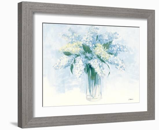 Contemporary Lilac Blue-Carol Rowan-Framed Art Print