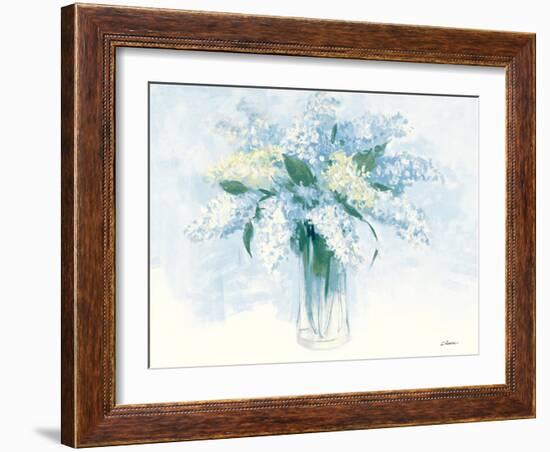 Contemporary Lilac Blue-Carol Rowan-Framed Art Print