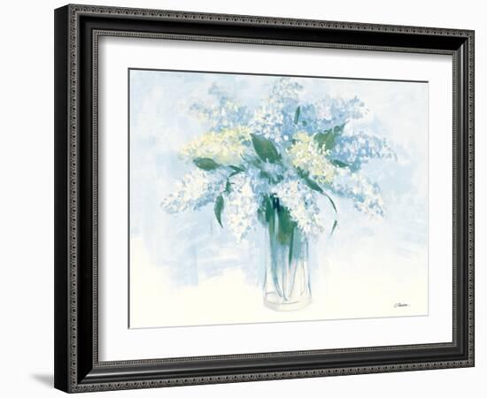 Contemporary Lilac Blue-Carol Rowan-Framed Art Print