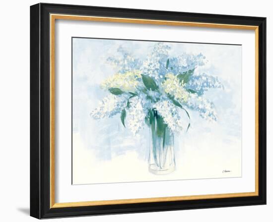 Contemporary Lilac Blue-Carol Rowan-Framed Art Print