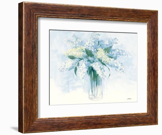 Contemporary Lilac Blue-Carol Rowan-Framed Premium Giclee Print