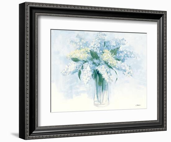 Contemporary Lilac Blue-Carol Rowan-Framed Premium Giclee Print