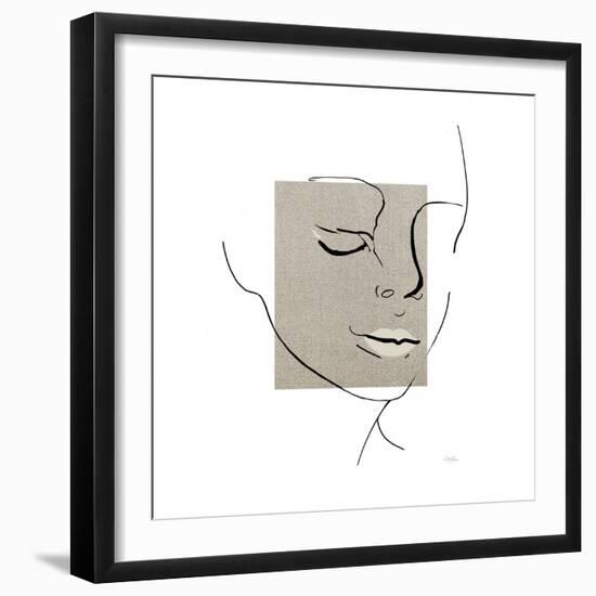 Contemporary Line Art I-Stella Chang-Framed Art Print