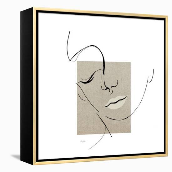 Contemporary Line Art II-Stella Chang-Framed Stretched Canvas