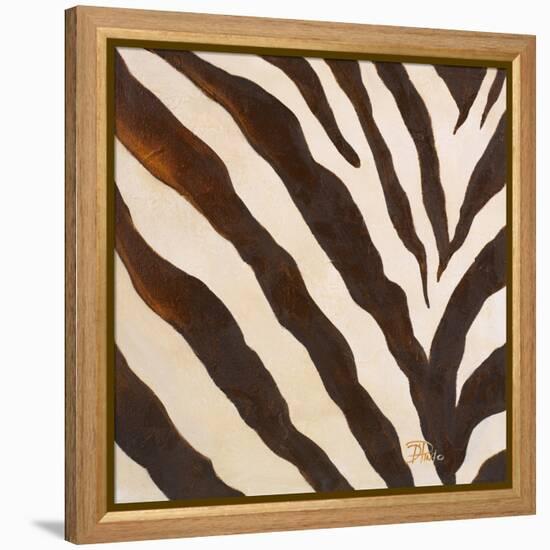 Contemporary Zebra III-Patricia Pinto-Framed Stretched Canvas