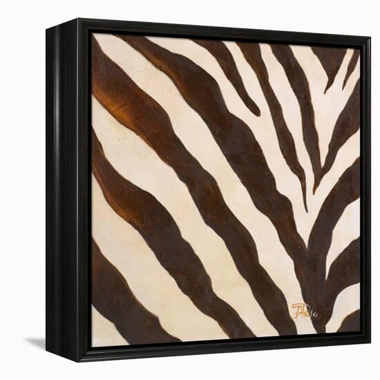 Contemporary Zebra III-Patricia Pinto-Framed Stretched Canvas