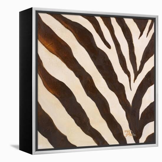 Contemporary Zebra III-Patricia Pinto-Framed Stretched Canvas