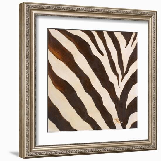 Contemporary Zebra III-Patricia Pinto-Framed Art Print