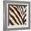 Contemporary Zebra III-Patricia Pinto-Framed Art Print