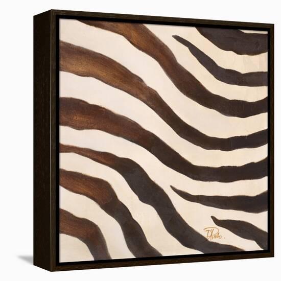 Contemporary Zebra IV-Patricia Pinto-Framed Stretched Canvas