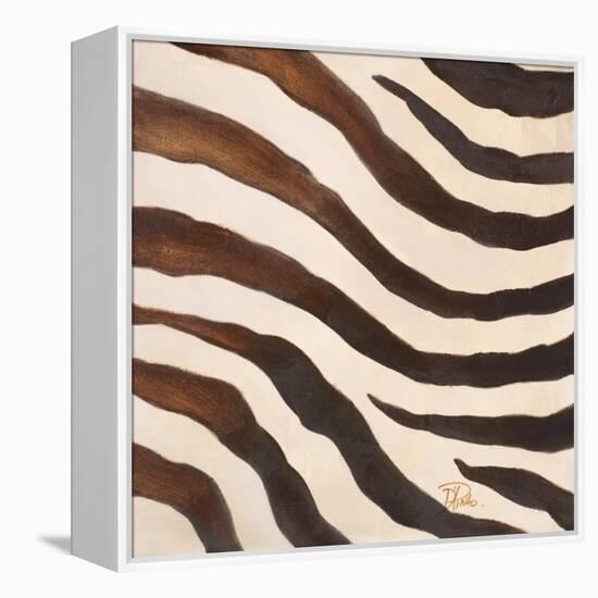 Contemporary Zebra IV-Patricia Pinto-Framed Stretched Canvas