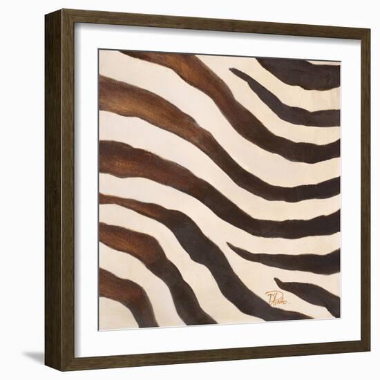 Contemporary Zebra IV-Patricia Pinto-Framed Art Print