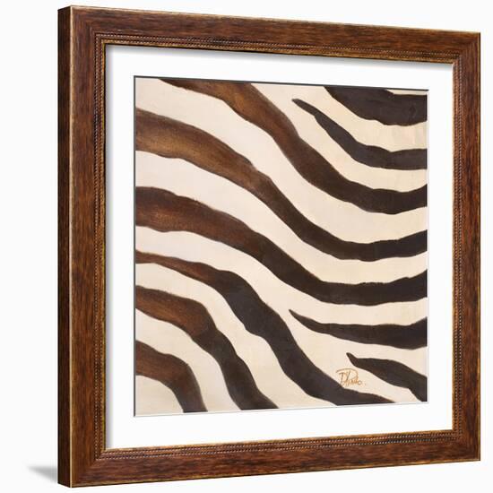 Contemporary Zebra IV-Patricia Pinto-Framed Art Print