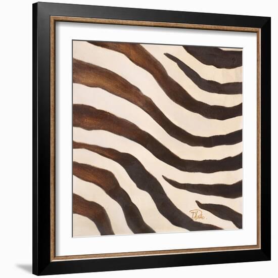 Contemporary Zebra IV-Patricia Pinto-Framed Art Print