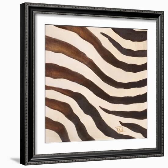 Contemporary Zebra IV-Patricia Pinto-Framed Premium Giclee Print