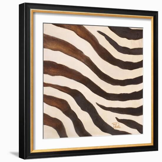 Contemporary Zebra IV-Patricia Pinto-Framed Premium Giclee Print