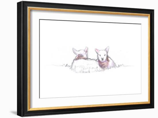 Contented, 2016-Helen White-Framed Giclee Print