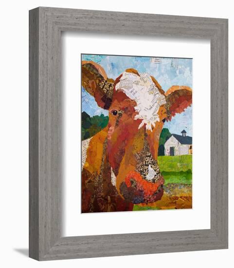 Contented Cattle I-null-Framed Art Print