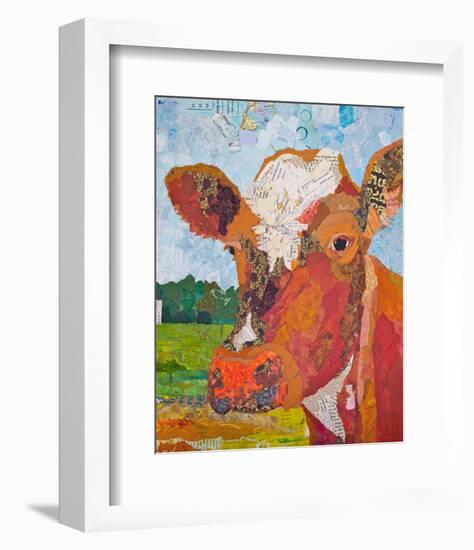 Contented Cattle II-null-Framed Premium Giclee Print