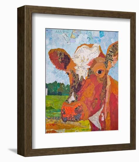 Contented Cattle II-null-Framed Art Print