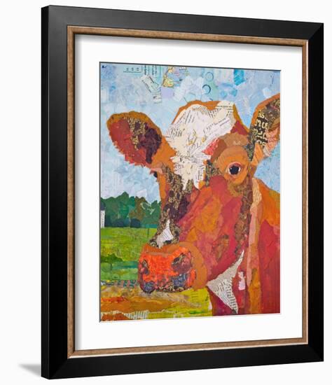 Contented Cattle II-null-Framed Art Print