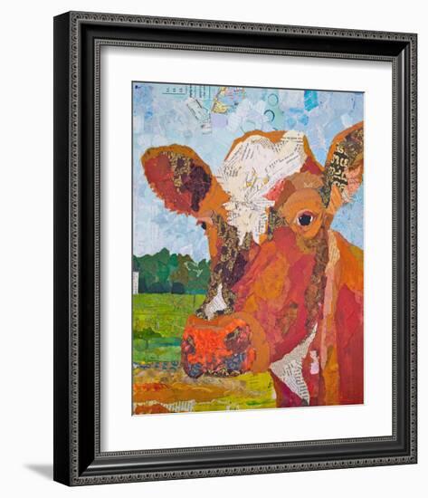 Contented Cattle II-null-Framed Art Print