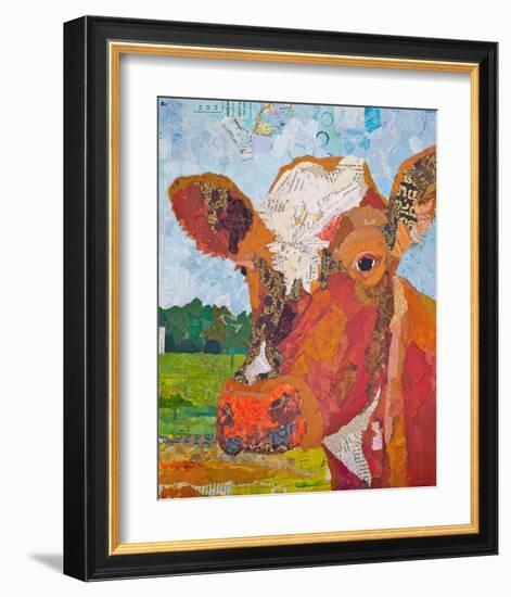 Contented Cattle II-null-Framed Art Print