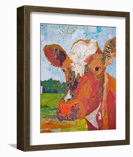 Contented Cattle II-null-Framed Art Print