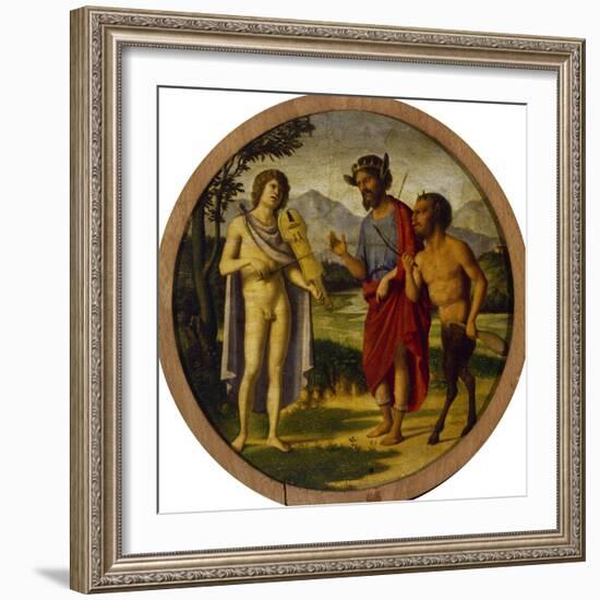 Contest Between Apollo and Marsyas-Cima da Conegliano-Framed Giclee Print