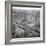 Contestants in the 1948 Tour De France Parade up the Champs Elysees-null-Framed Photographic Print