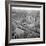 Contestants in the 1948 Tour De France Parade up the Champs Elysees-null-Framed Photographic Print