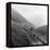 Contestants in the Grueling Tour De France are Seen on Their Way to the Mente Pass-null-Framed Premier Image Canvas