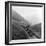 Contestants in the Grueling Tour De France are Seen on Their Way to the Mente Pass-null-Framed Photographic Print